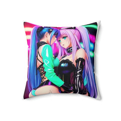 Spun Polyester Square Pillow - Cheeky-Prints