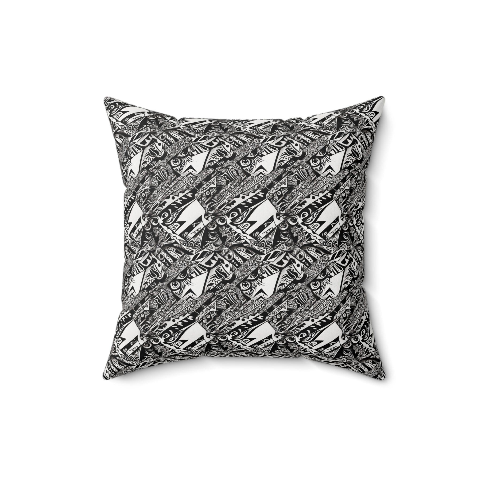 Spun Polyester Square Pillow - Cheeky-Prints