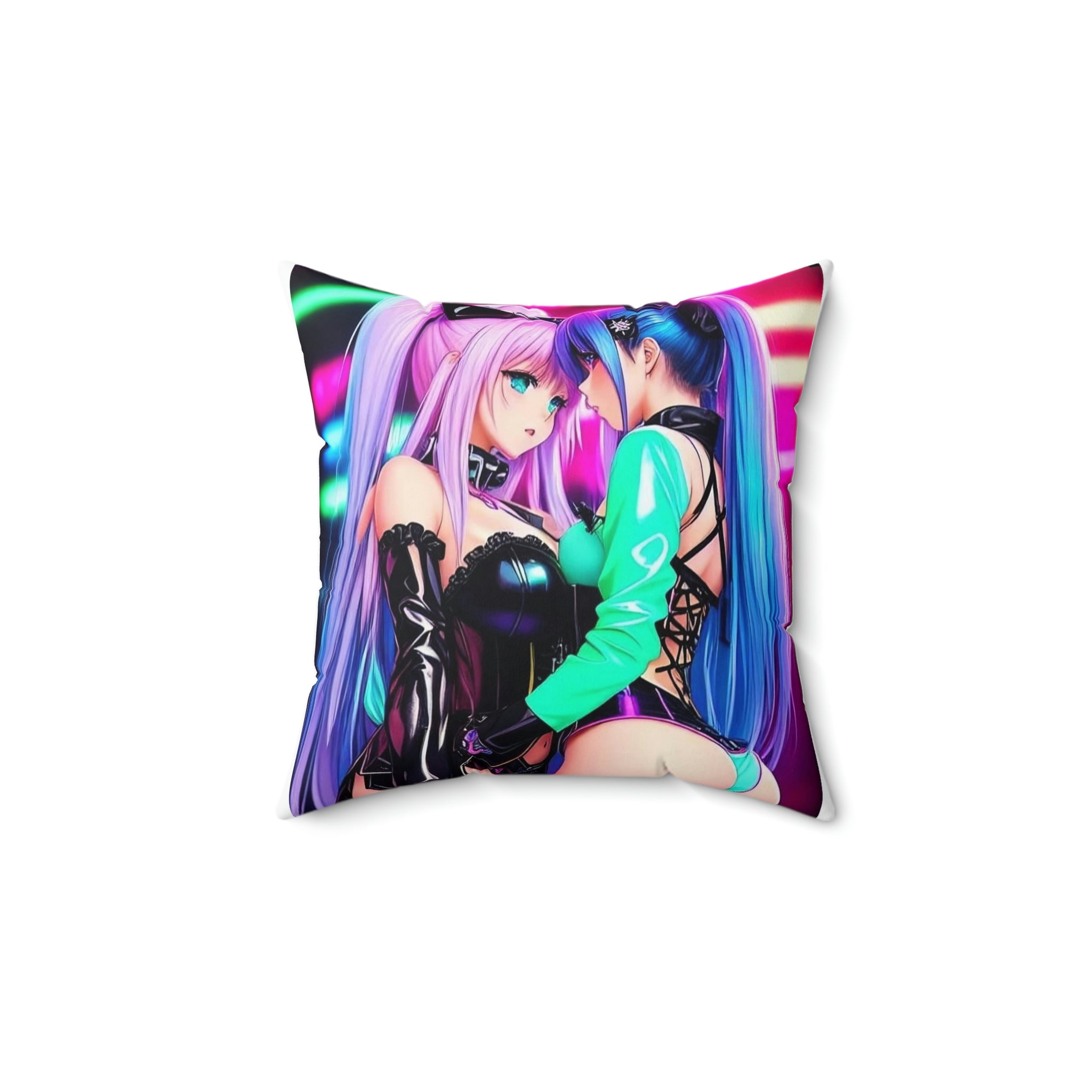 Spun Polyester Square Pillow - Cheeky-Prints