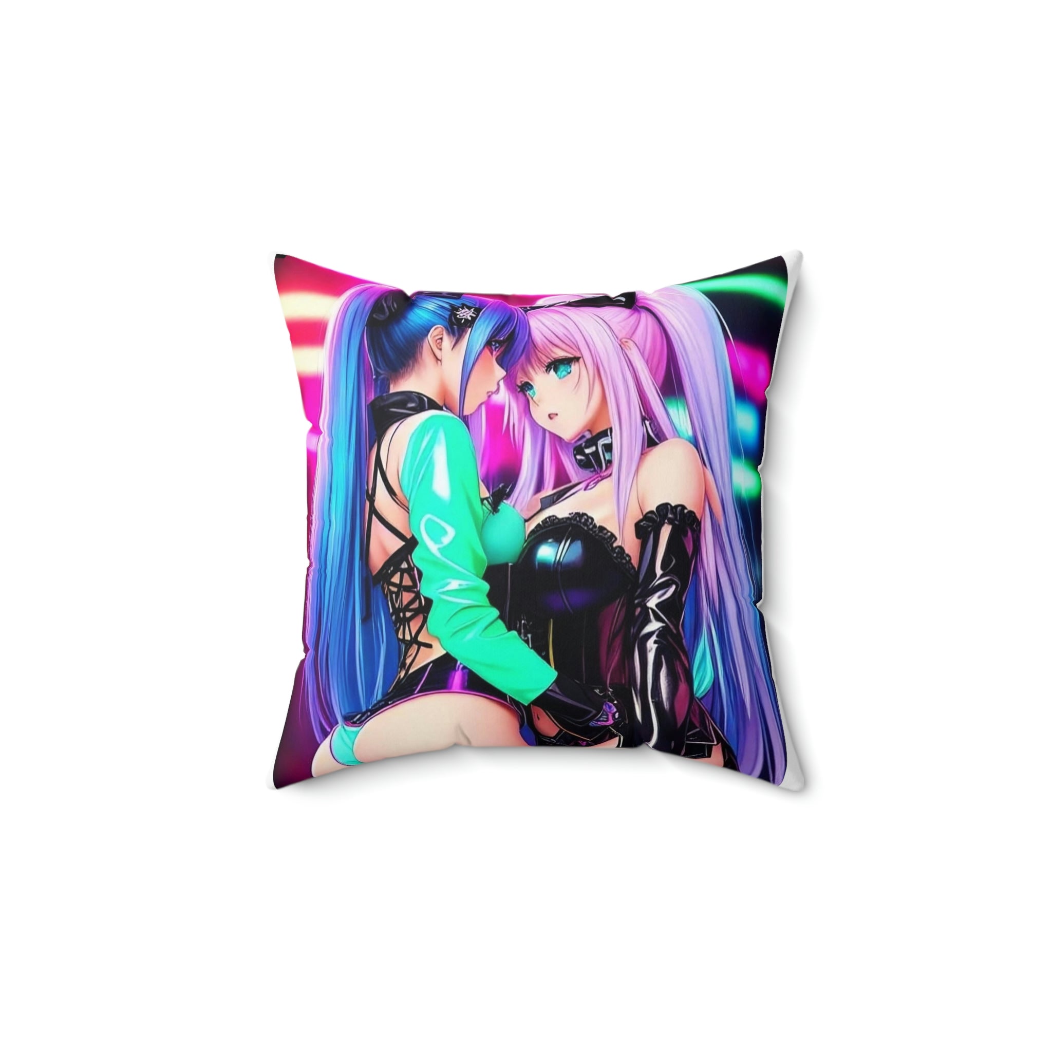 Spun Polyester Square Pillow - Cheeky-Prints