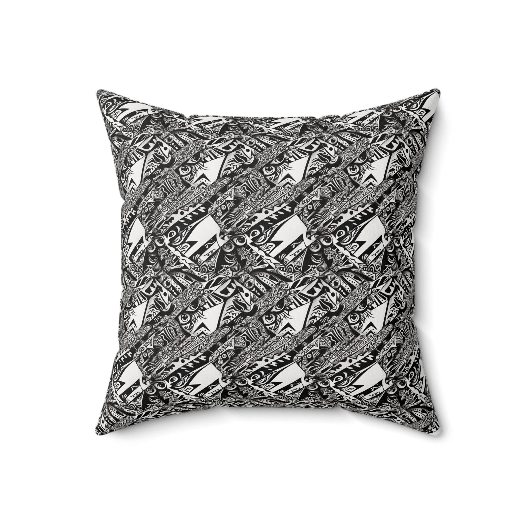 Spun Polyester Square Pillow - Cheeky-Prints