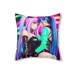 Spun Polyester Square Pillow - Cheeky-Prints