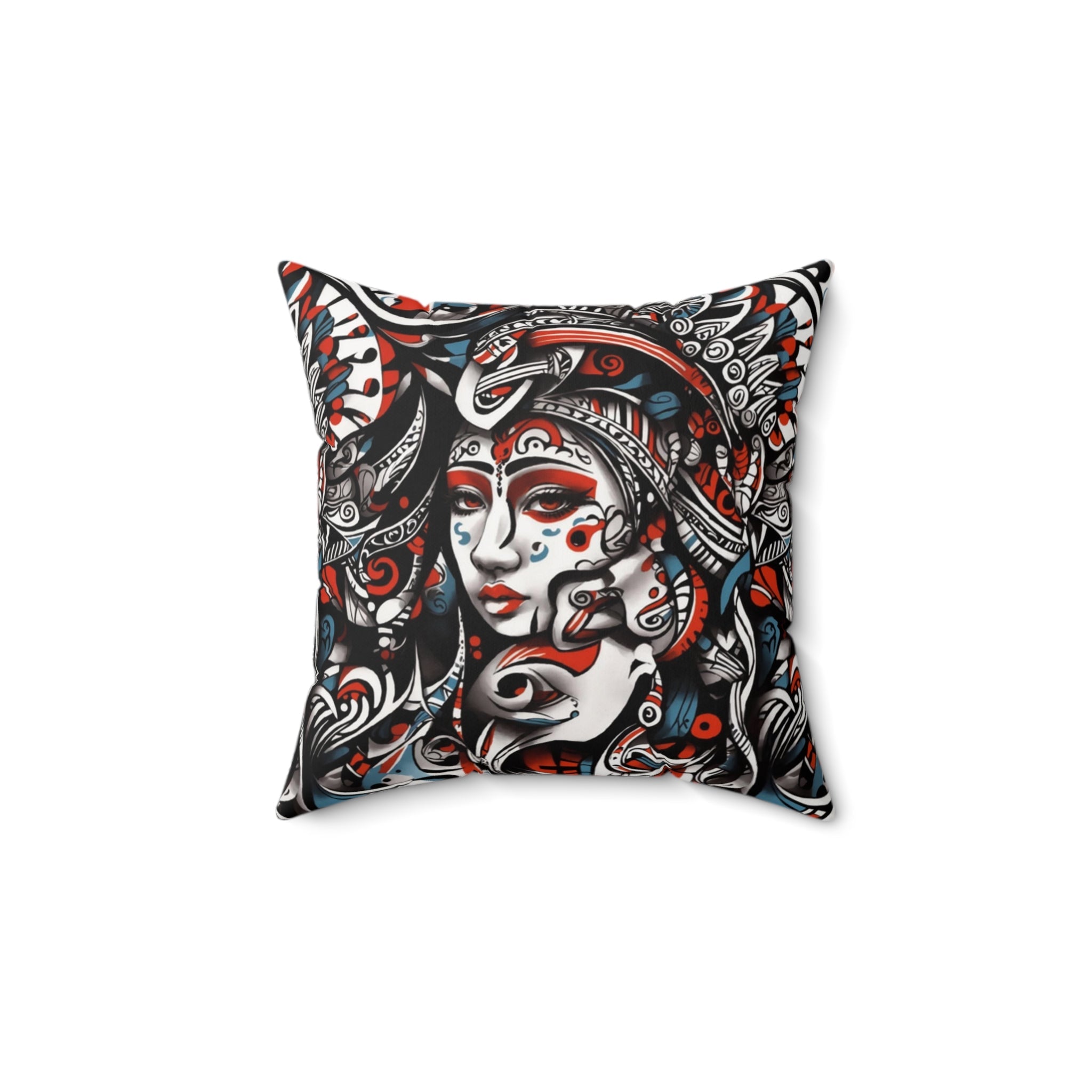 Spun Polyester Square Pillow - Cheeky-Prints