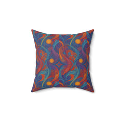 Spun Polyester Square Pillow - Cheeky-Prints