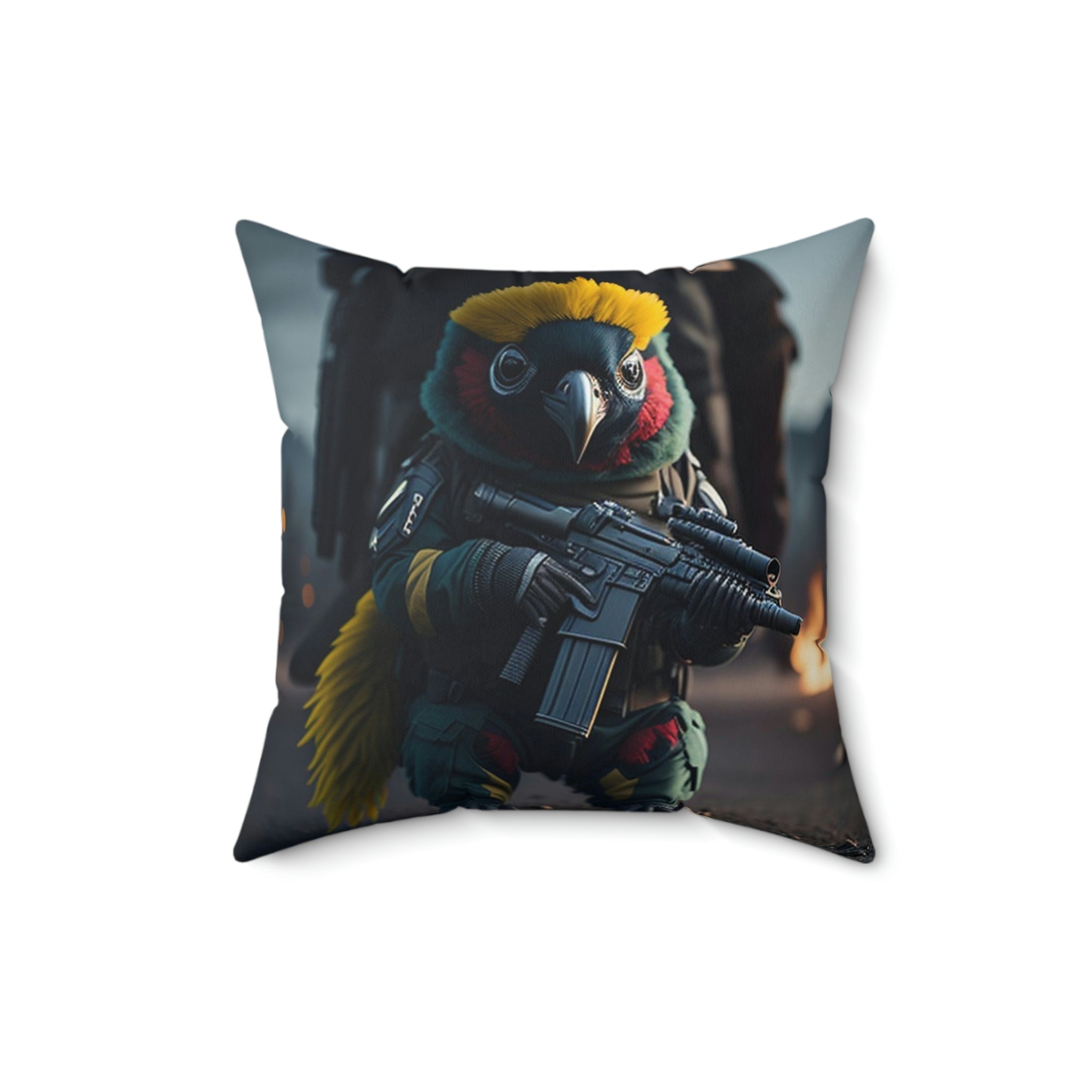 Spun Polyester Square Pillow - Cheeky-Prints