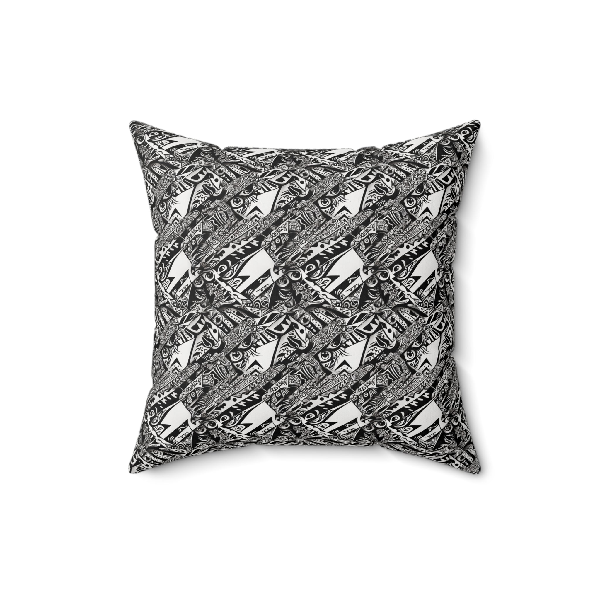 Spun Polyester Square Pillow - Cheeky-Prints