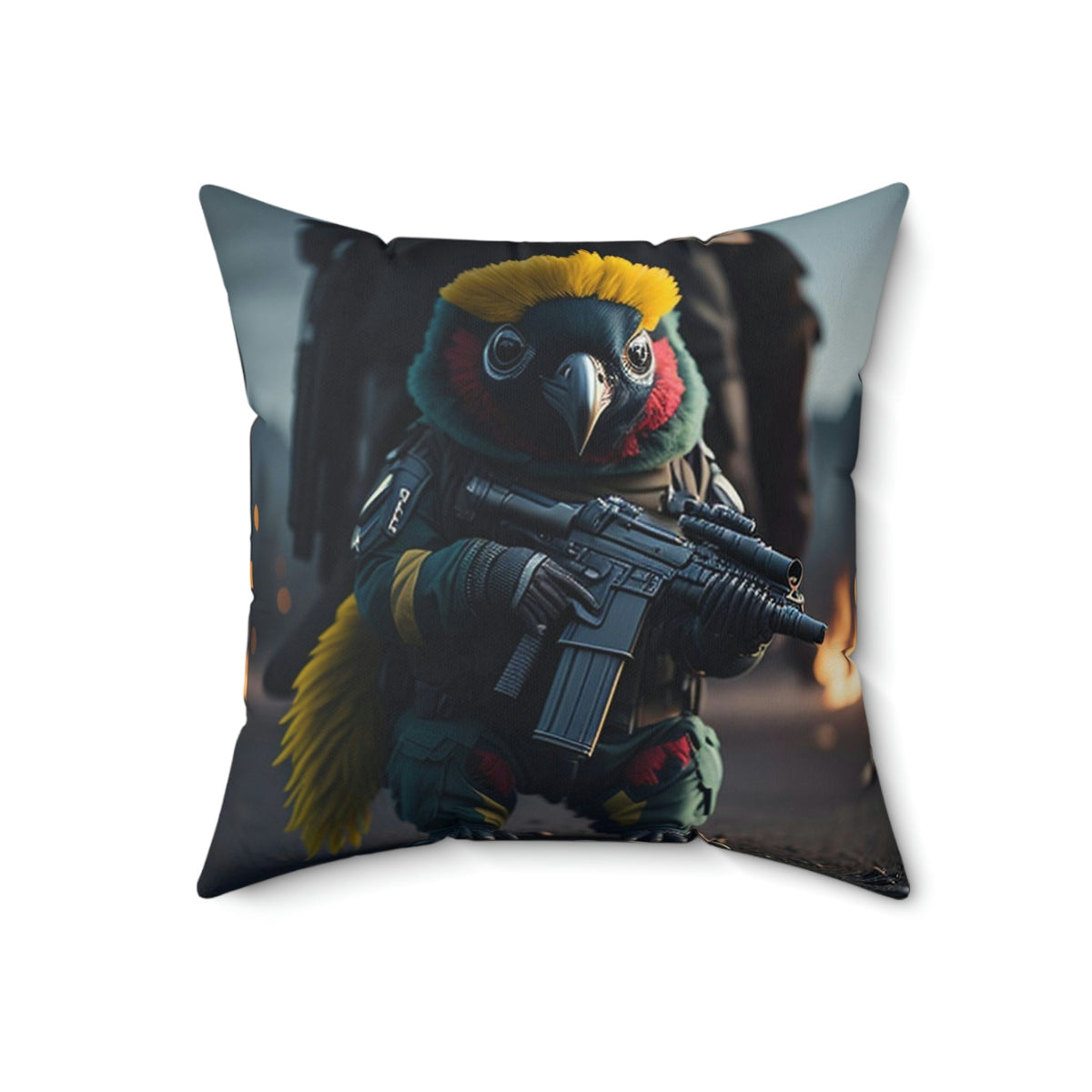 Spun Polyester Square Pillow - Cheeky-Prints