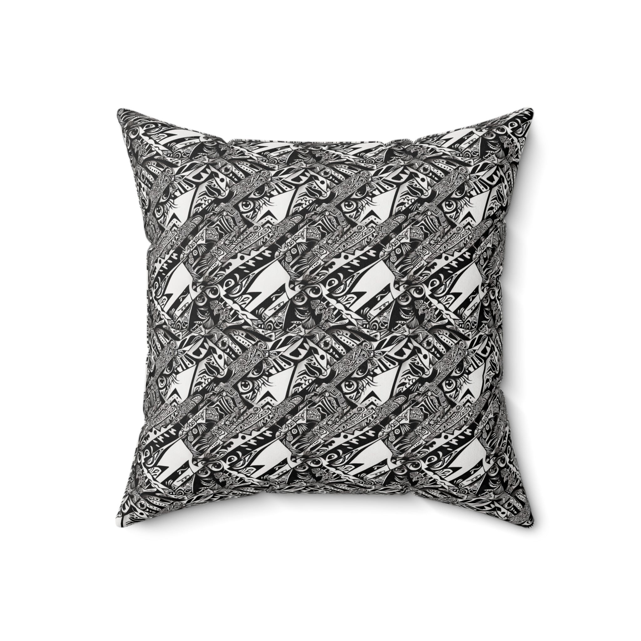 Spun Polyester Square Pillow - Cheeky-Prints