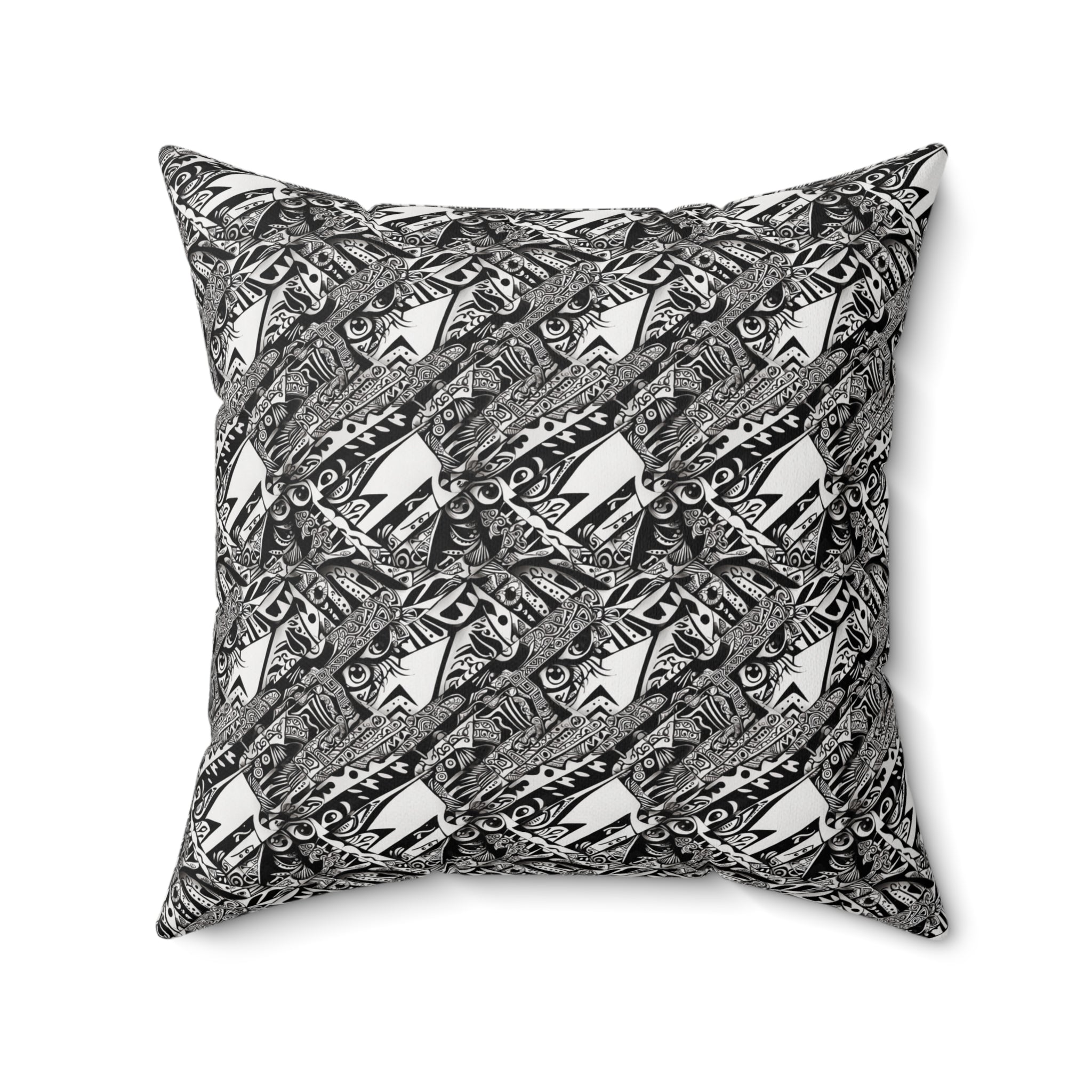 Spun Polyester Square Pillow - Cheeky-Prints