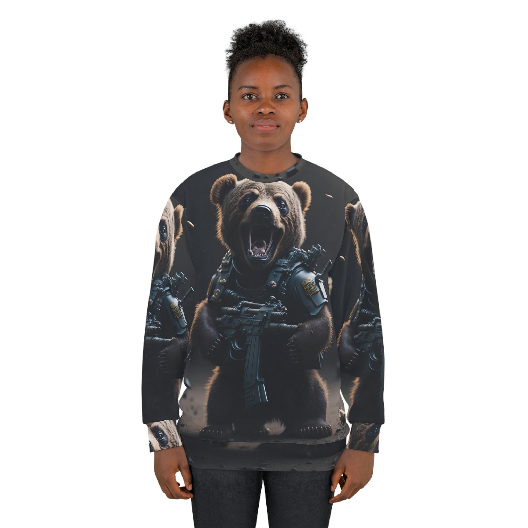 Unisex Sweatshirt (AOP) - Cheeky-Prints