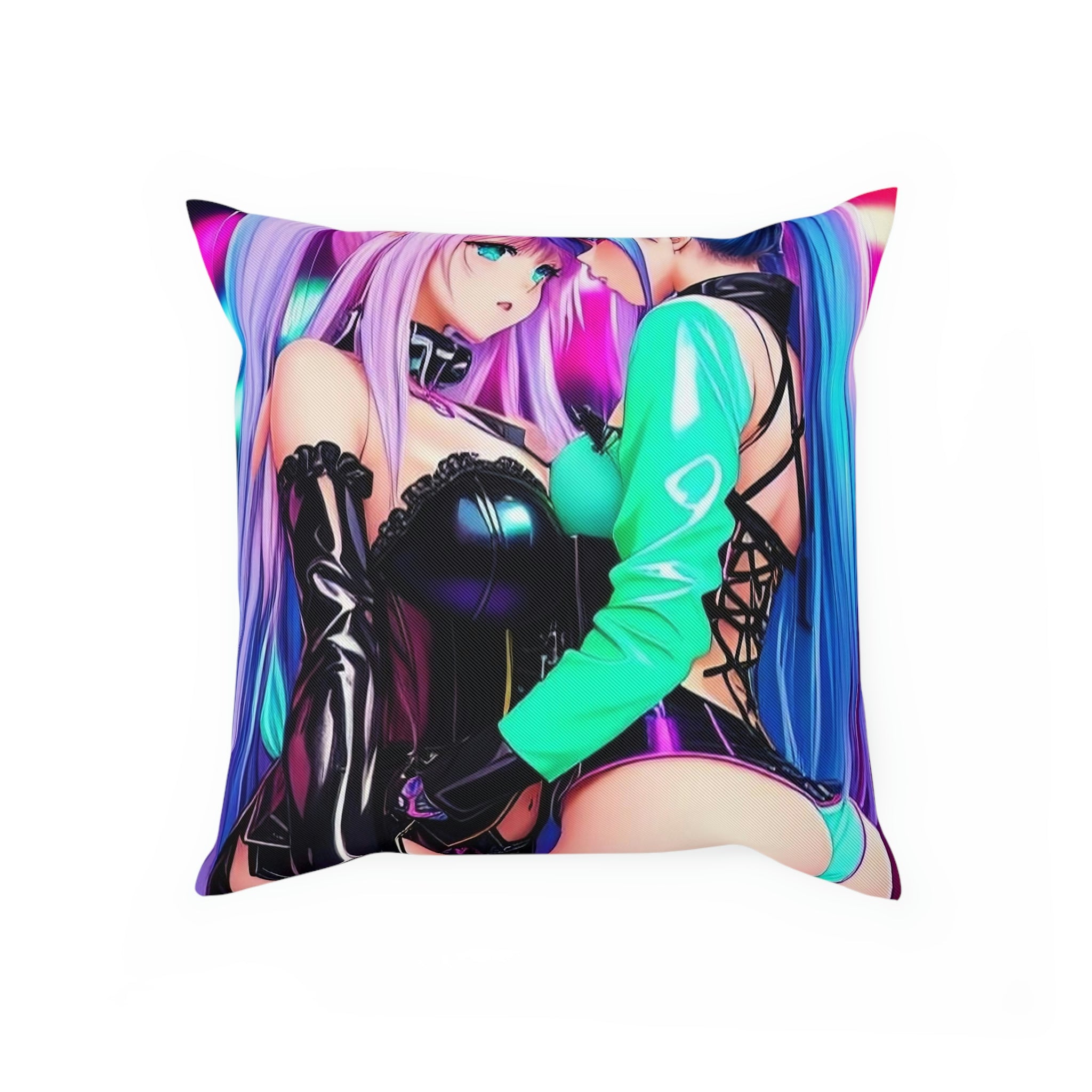 waifu cute Cushion - Cheeky-Prints