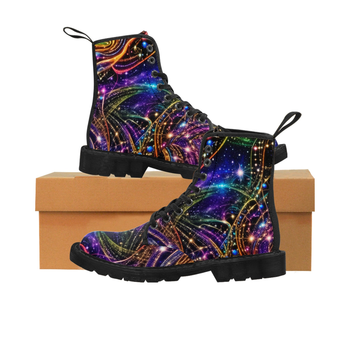 Women's Canvas Boots - Cheeky-Prints