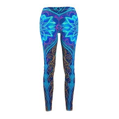 Women's Cut & Sew Casual Leggings (AOP) - Cheeky-Prints