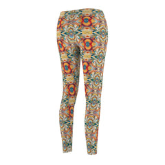 Women's Cut & Sew Casual Leggings (AOP) - Cheeky-Prints